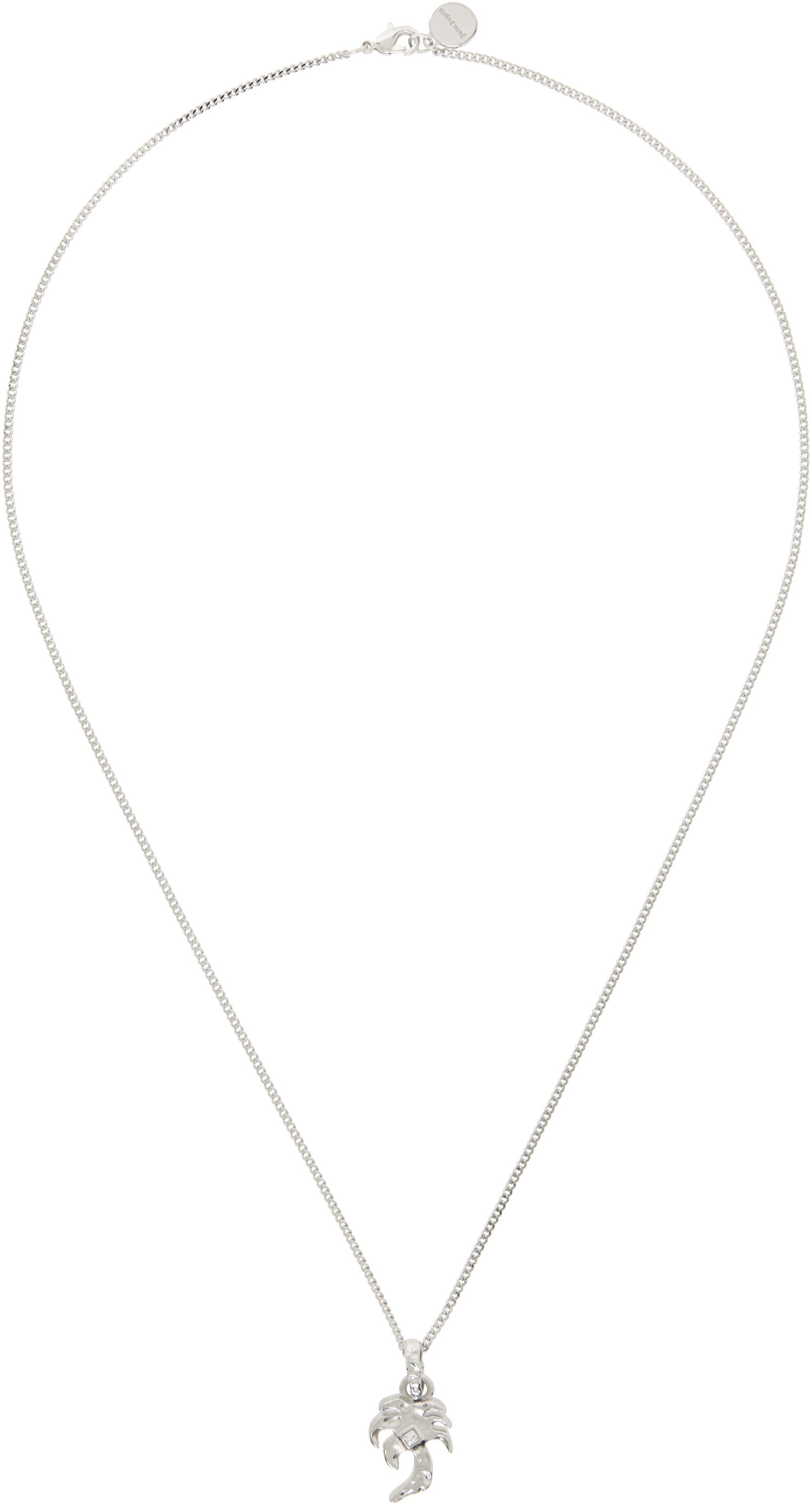 Náhrdelník Palm Angels Melted Palm Charm Necklace Metalická | PMOB128S25MAT0017279, 0