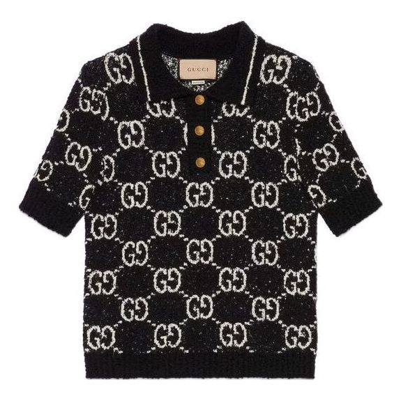 Polo tričko Gucci Gucci Fine Cotton Polo Top Čierna | 735890-XKC1L-1289