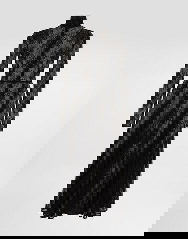 Šaty Dolce & Gabbana Chantilly Lace Dress Čierna | F6JORTGDDPGN0000, 0