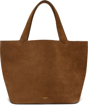 Tote bag Alaïa ALAÏA 'Le Cabas' Suede Tote Hnedá | AA1S15042CA214, 0