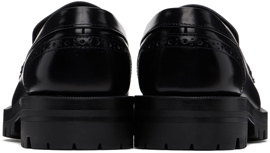 Oblečenie BOSS BOSS Leather Loafers Čierna | 50529799, 1