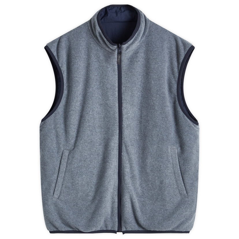 Vesta GRAMICCI Reversible Fleece Vest Šedá | G4FU-J016-HCH