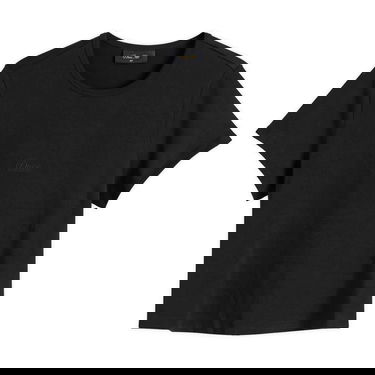 Crop Top Dime Cursive Baby T-Shirt Čierna | DIMEHO2514BLK, 0