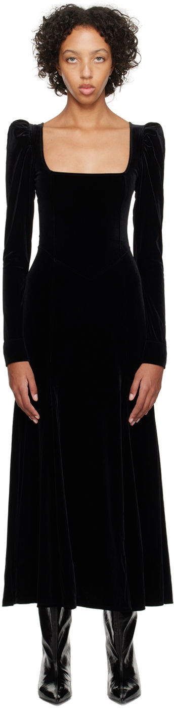Puff Sleeve Maxi Dress