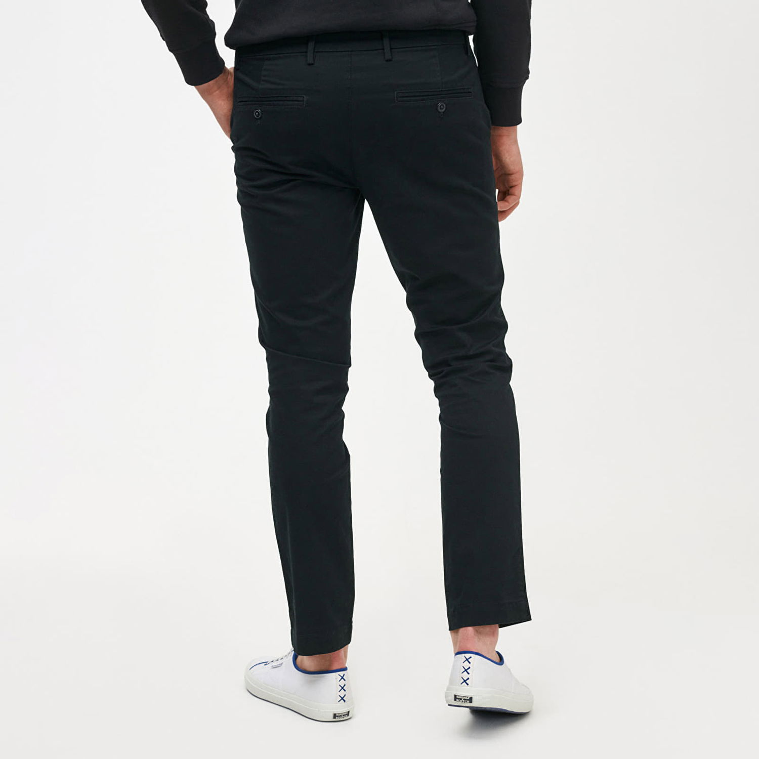 Nohavice GAP Chino Slim Fit Pants True Black Čierna | 500357-04, 1