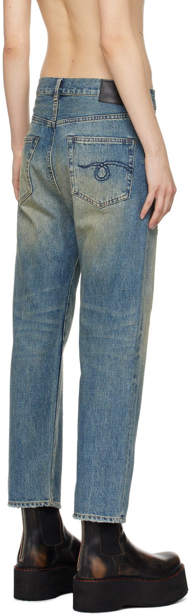 Džínsy R13 R13 Boyfriend Jeans Modrá | R13W5083-D173A, 2