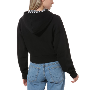 Mikina Vans Cropped Hoodie Čierna | vn0a47tmblk1, 1