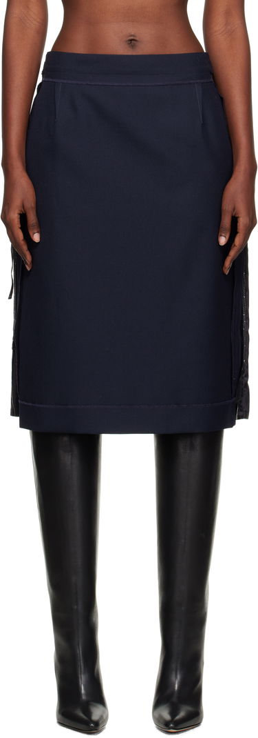 Sukňa Maison Margiela Maison Margiela Reverse Midi Skirt Navy | S51ME0045 MTN107, 0