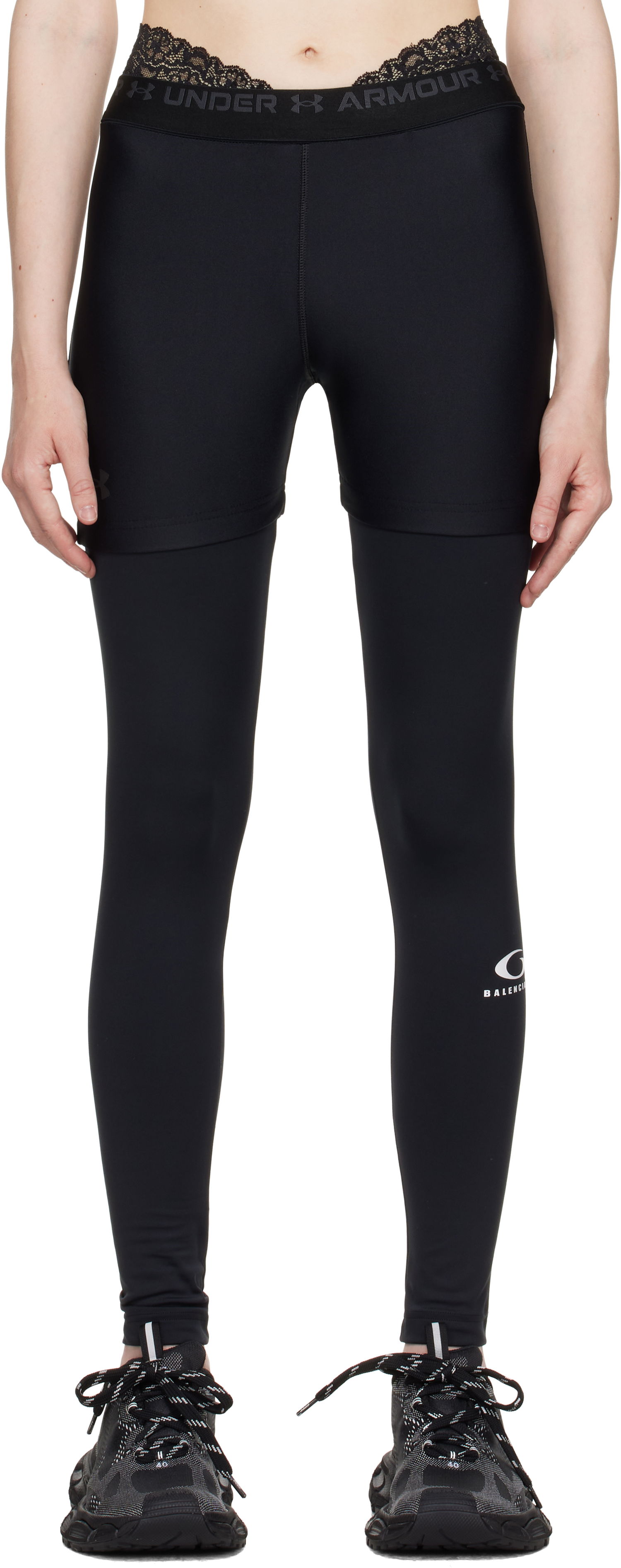 Legíny Balenciaga Under Armour Edition Layered Leggings by Balenciaga Čierna | 815860 TRVY2, 0