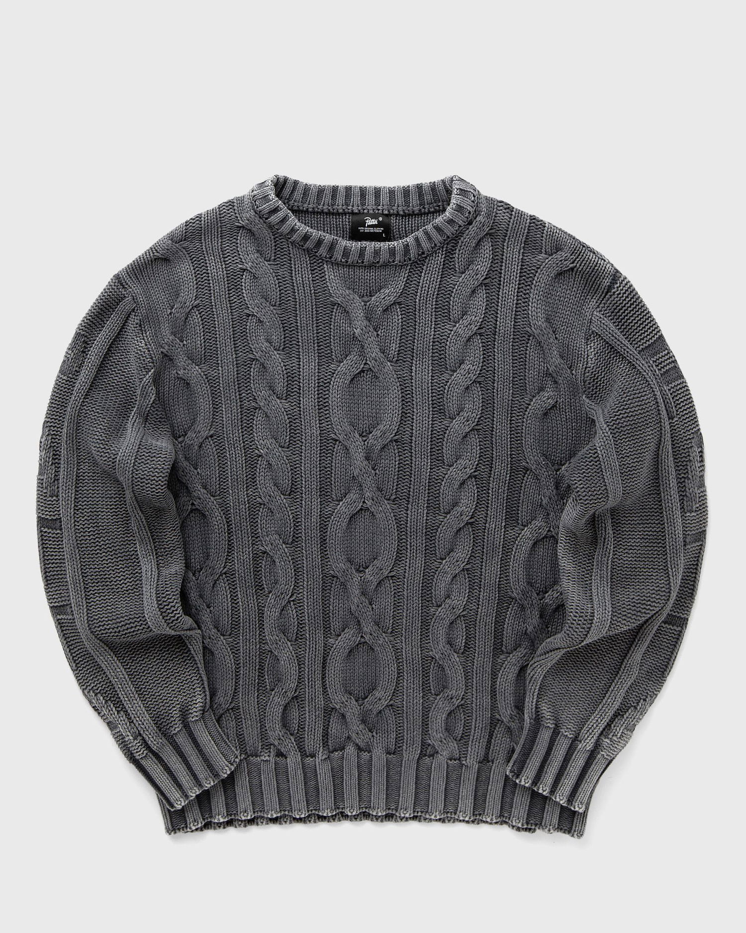 Sveter Patta Cable Knitted Jumper Šedá | POC-AW24-7000-324-0345-146, 0
