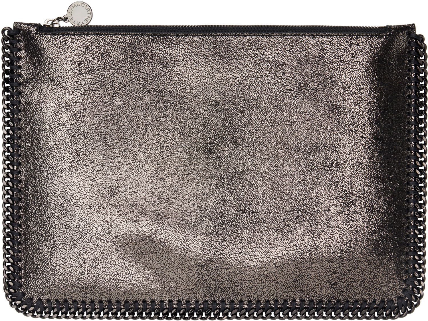 Kabelka Stella McCartney Falabella Chain Metallic Clutch Čierna | 7B0112WP0489, 0