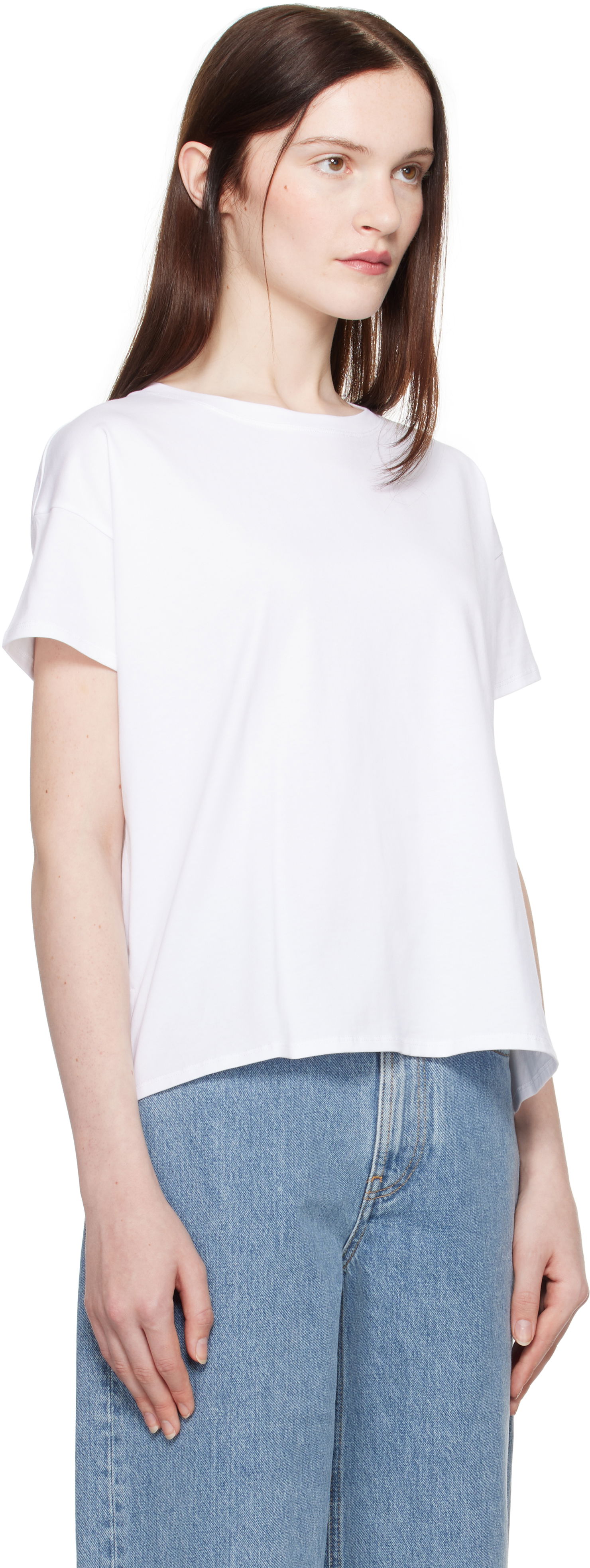 Tričko Loulou de Saison Loulou de Saison Basiluzzo T-Shirt Biela | BASILUZZO, 1
