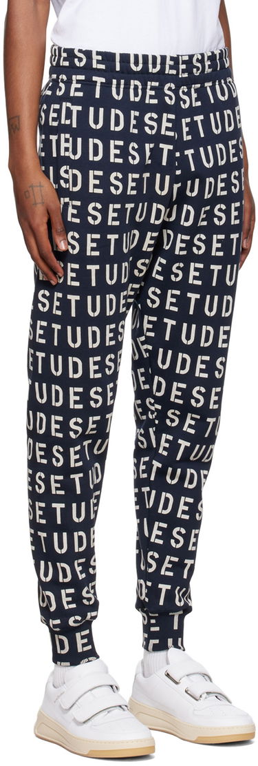 Tepláky Études Études Stencil Lounge Pants Navy | H22MM455OC19PT, 1