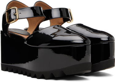 Tenisky a topánky Stella McCartney Stella McCartney Elyse Patent Platform Sandals Čierna | 810554APADF0, 3