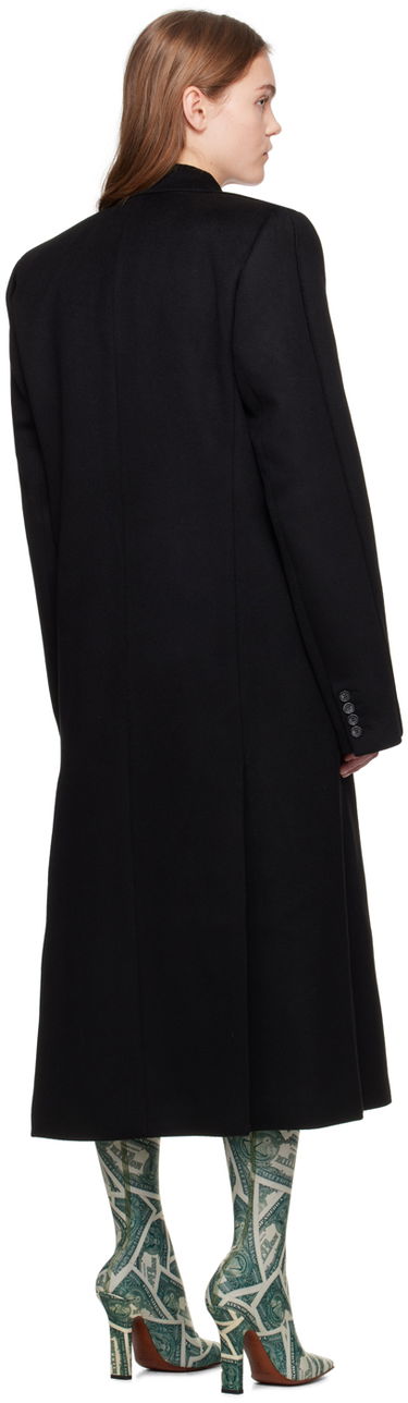 Kabáty VETEMENTS VTMNTS Tailored Double-Breasted Maxi Coat Čierna | VL20CO100B, 2