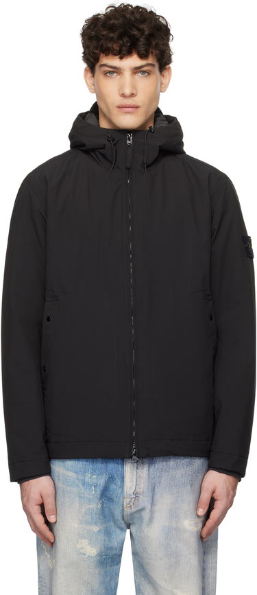 Vetrovka Stone Island Stone Island Soft Shell Jacket Čierna | K1S15 4100047 S0A27, 0