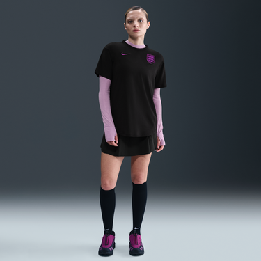 Tričko Nike England Relaxed Short Sleeve Football T-Shirt Čierna | HF4917-010, 1