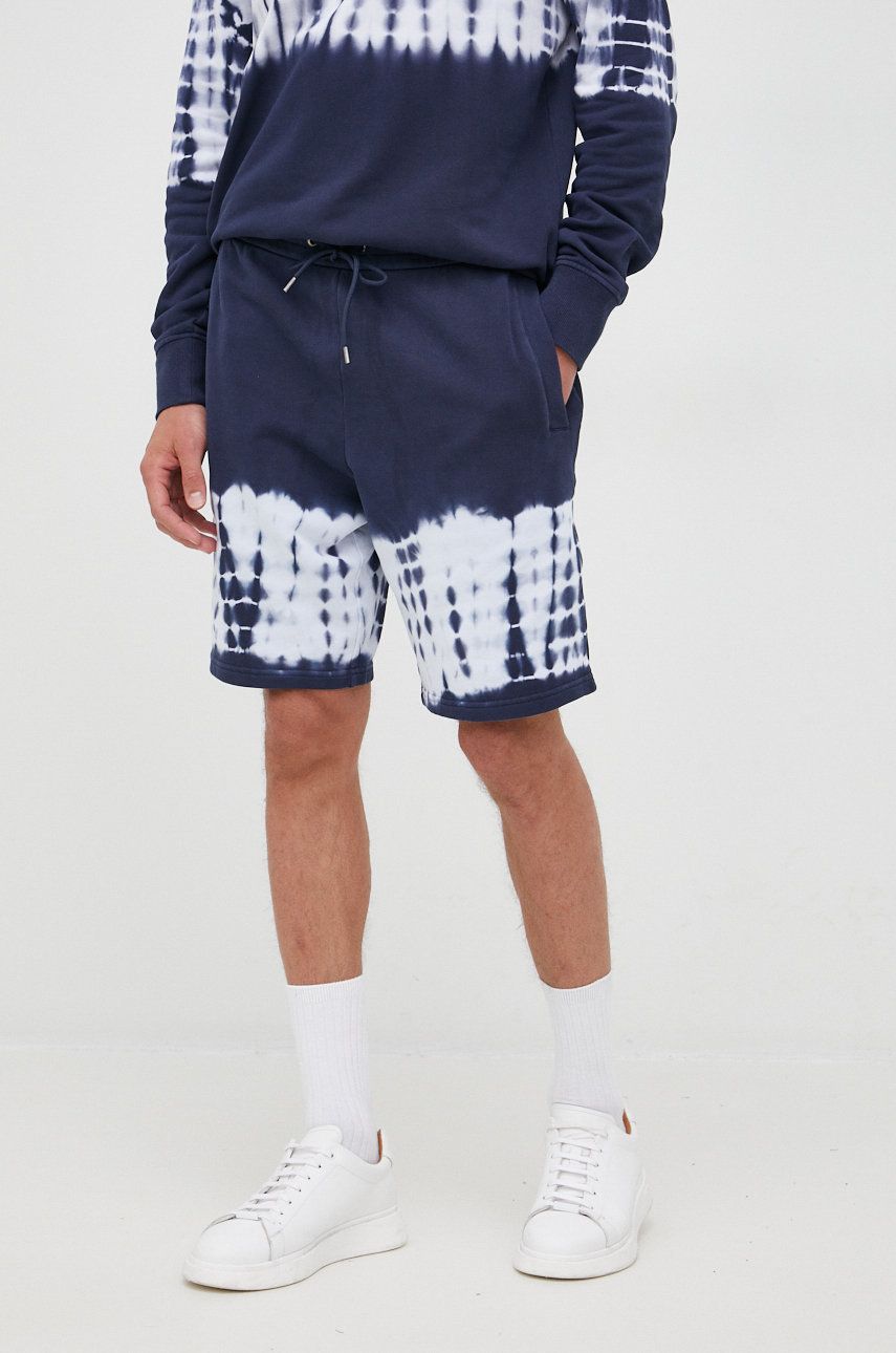Šortky Michael Kors Tie Dye Cotton Shorts Navy | CU2511W61Z, 0