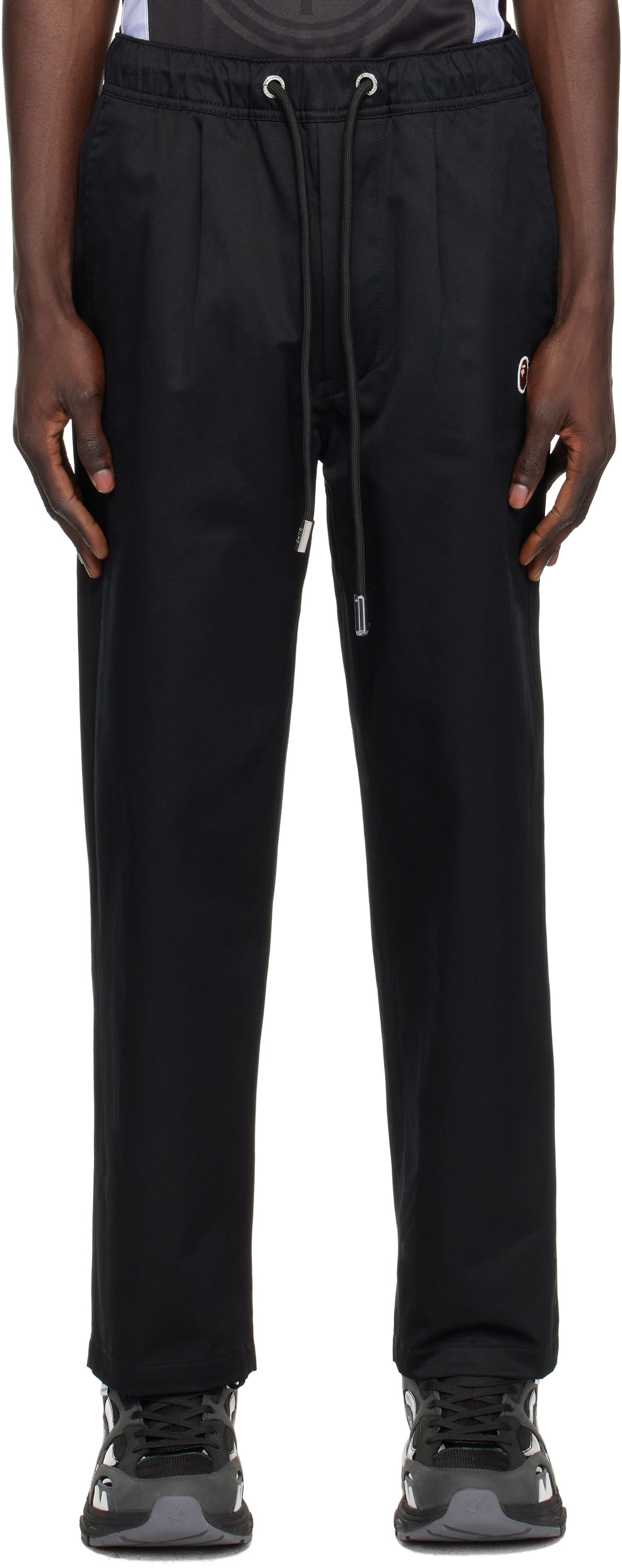 Nohavice BAPE Chef Trousers Čierna | 0ZXPTM152301NBKX, 0