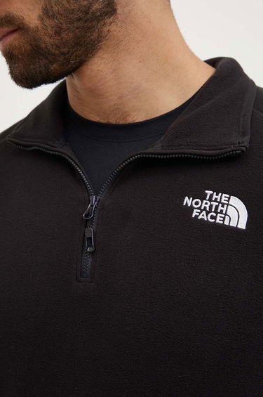 Sveter The North Face 100 Glacier 1/4 Zip Fleece Čierna | NF0A855W4H01, 5