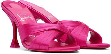 Starostlivosť o obuv Christian Louboutin Christian Louboutin Nicol Is Back Heeled Sandals Ružová | 3220078, 3