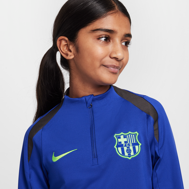Mikina Nike FC Barcelona Strike Dri-FIT Football Training Top Modrá | FQ2636-417, 1
