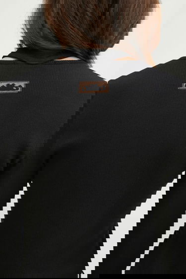Sveter Ottolinger Ottolinger Double Closure Rib Cardigan Čierna | 104.600204.01, 3