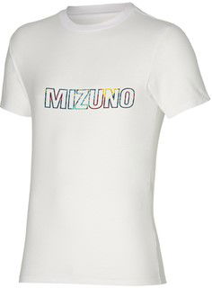 Tričko Mizuno Mizuno Earth Gym T-Shirt Biela | 32ea20eg-01