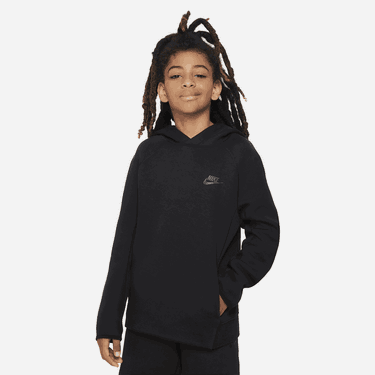 Mikina Nike Sportswear Tech Fleece Hoodie Čierna | FD3291-010, 4