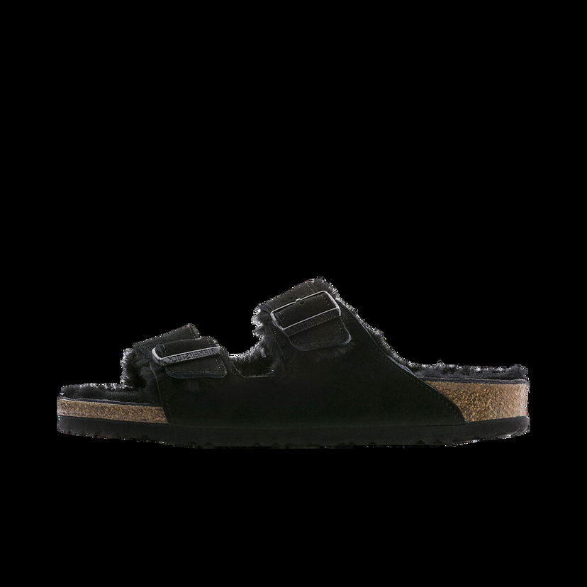 Tenisky a topánky Birkenstock Arizona Shearling Black Narrow Fit Čierna | 752663