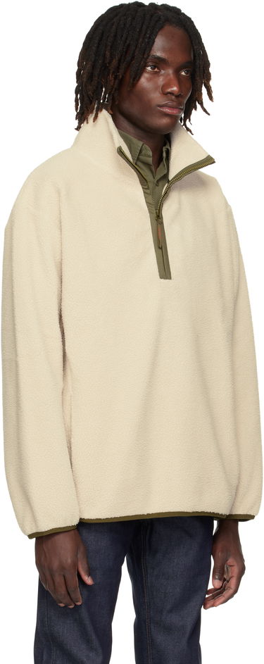 Sveter A.P.C. A.P.C. Willy Fleece Pullover Béžová | PSAIF-H27990, 1