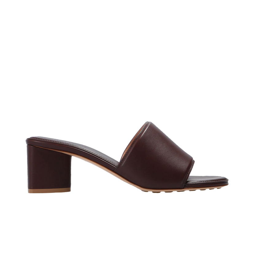 Tenisky a topánky Bottega Veneta The Band Leather Slip-On Sandals Hnedá | 651378VBSL02019