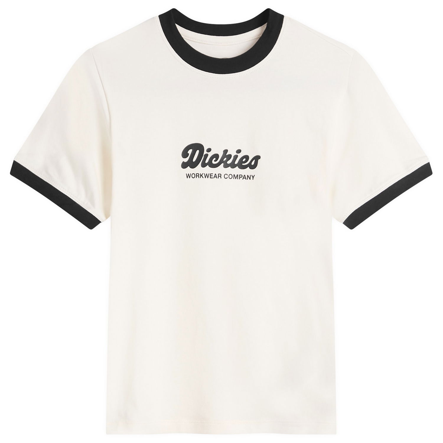 Tričko Dickies Women's Lewistown Ringer T-Shirt, Size Large Biela | DK0A4Z8IC481, 1
