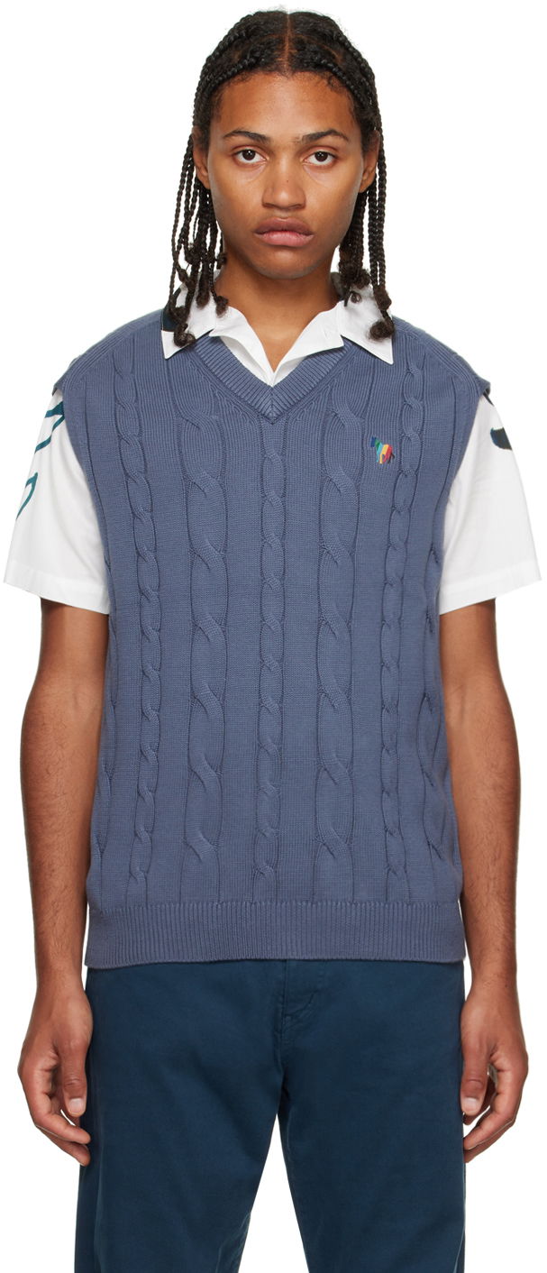 PS Paul Smith Cable Knit Vest