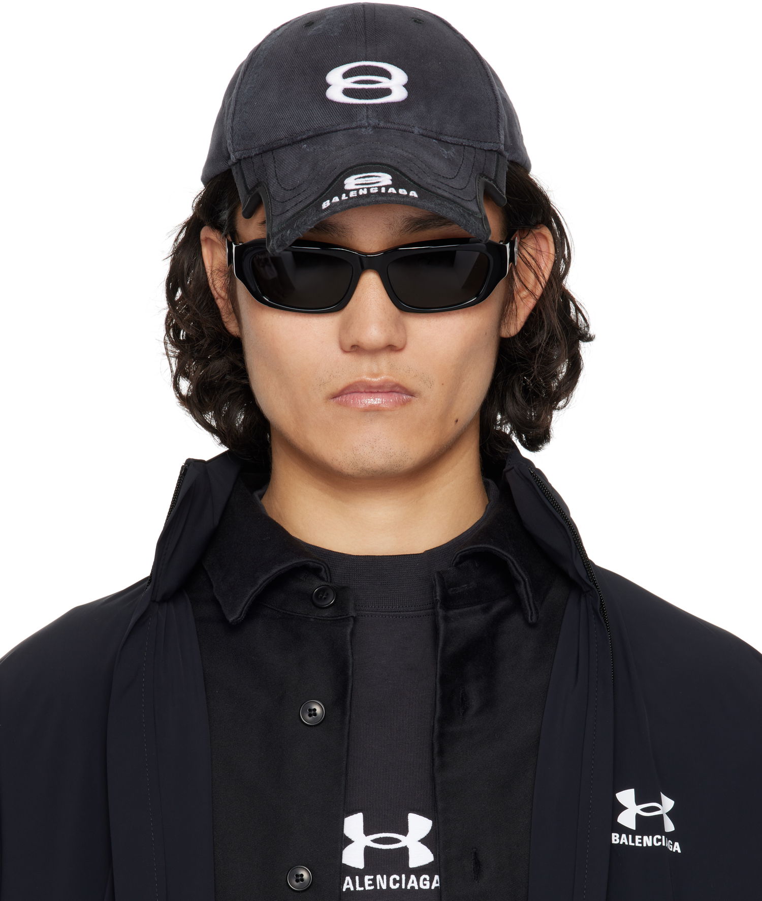 Šiltovka Balenciaga Balenciaga Unity Sports Icon Cap Čierna | 808790410B2, 0