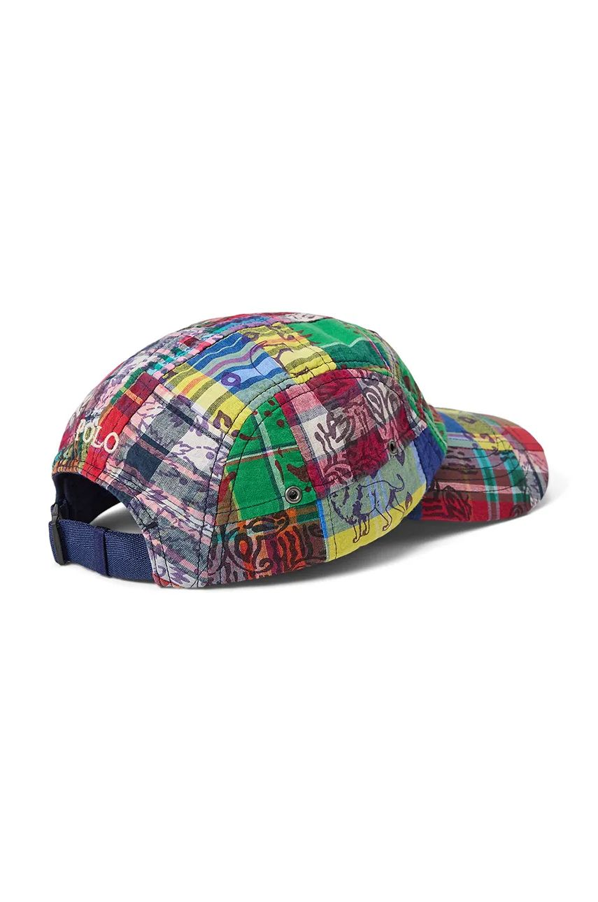 Šiltovka Polo by Ralph Lauren Patchwork Baseball Cap Rôznofarebný | 710958067, 1