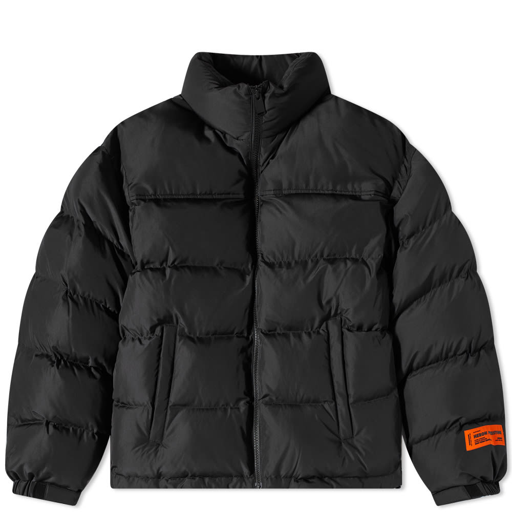 Prešívaná bunda HERON PRESTON Ex-Ray Nylon Puffer Jacket Čierna | HMED010F22FAB0011000, 0