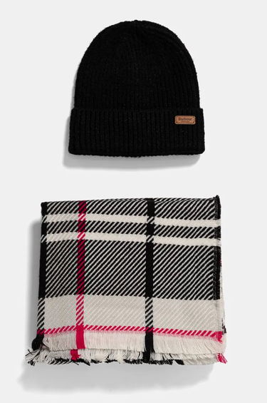 Šál Barbour Knit Beanie Hat And Scarf Set Rôznofarebný | LGS0094, 0
