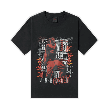 Tričko Cactus Jack by Travis Scott Air Jordan x T-Shirt Čierna | CK4030 010, 0