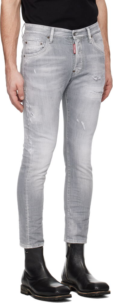 Džínsy DSQUARED2 Dsquared2 Skater Jeans Šedá | S74LB1656_S30260, 1