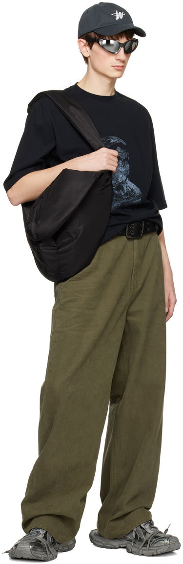 Tričko We11done We11done Overdyed Graphic T-Shirt Čierna | WD-TT0-24-725-U-BK, 3