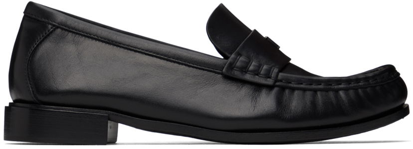 Oblečenie Max Mara Max Mara Leather Loafers Čierna | 2424526231600