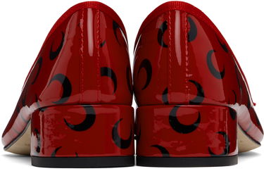 Starostlivosť o obuv Marine Serre Marine Serre Repetto Edition Camille Moon Print Leather Heels Červená | WFW052A RLEA0031, 1