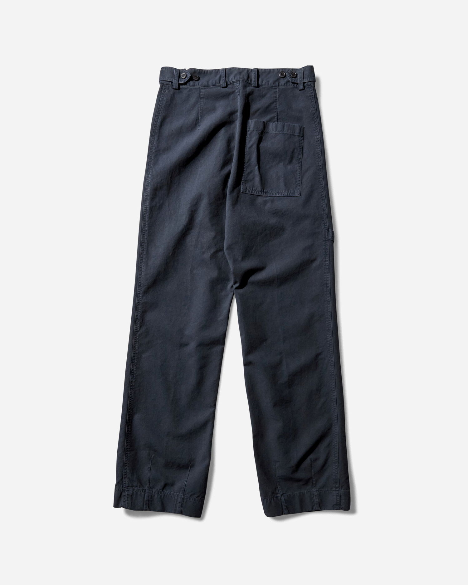 Nohavice Dries Van Noten Overdyed Carpenter Pants Navy | 252-020986-2101 509, 0