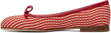 Oblečenie Manolo Blahnik Manolo Blahnik Veralli Ballerina Flats Červená | 424-1947, 2