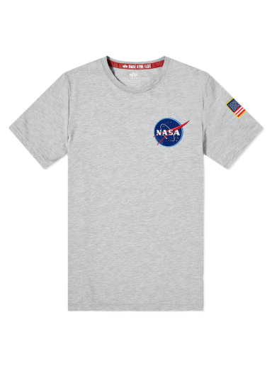 Tričko Alpha Industries Space Shuttle Tee Šedá | 176507-17