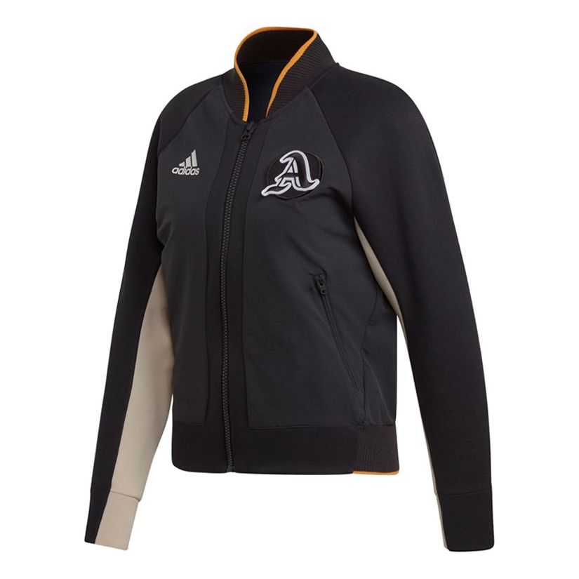 Bomber bunda adidas Originals Long Sleeves Sports Jacket Čierna | EA0422