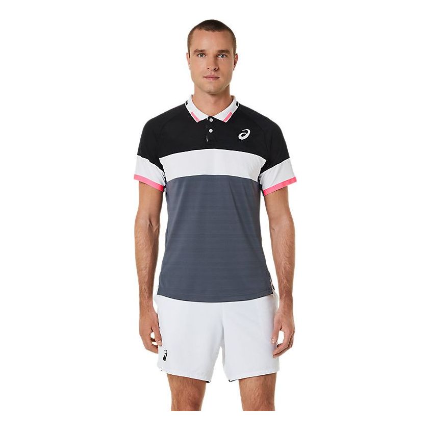 Polo tričko Asics Men's Polo Shirt Čierna | 2041A246-003, 0