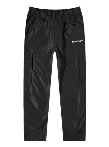 Tepláky Palm Angels Nylon Cargo Pant Čierna | PMCF015S22FAB0011010