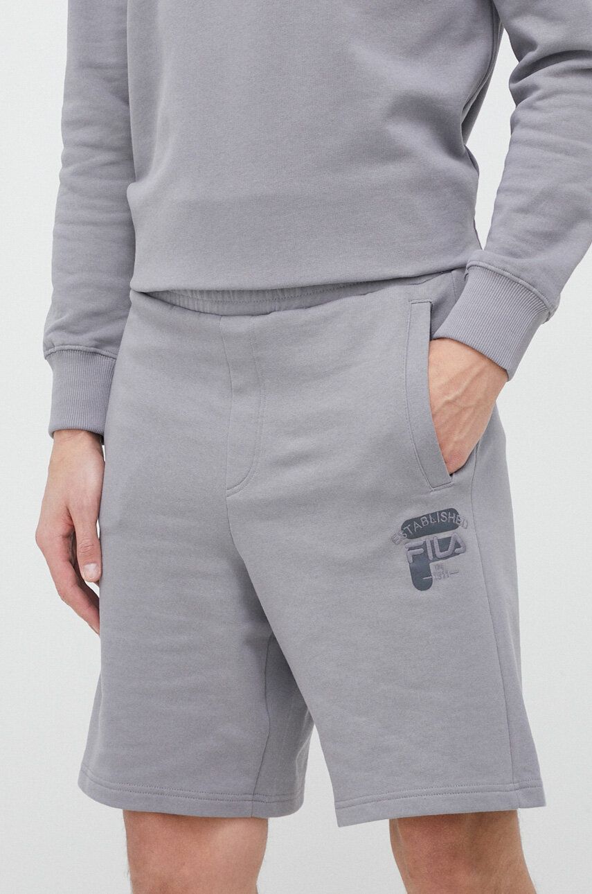 Šortky FILA Shorts Šedá | FAM0339, 0